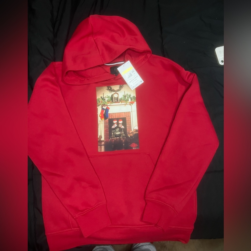 Men's Red Jordan Graphic Hoodie